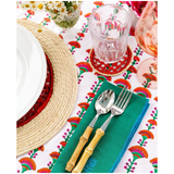Eugenie Tablecloths, Placemats & Scalloped Dinner Napkins
