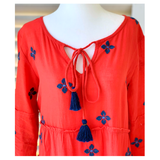 Aspiga Organic Cotton Embroidered Willow Dress