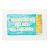 Destination Watercolor Matchbook Art in Floating Acrylic Frame - 44 DESTINATIONS!