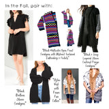 Black Flutter Sleeve High Low Hem Shift Dress with Pockets