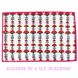 Eugenie Tablecloths, Placemats & Scalloped Dinner Napkins
