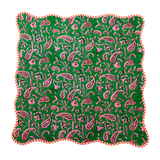 Candy Cane Evergreen Quilted Placemats, Dinner Napkins, Coasters & Tablecloths
