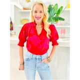 Smocked Puff Sleeve Maylene Top