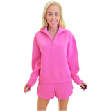 Bubblegum Pink Super Soft Scuba Shorts & Top (sold separately)