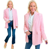 Pink Subtly Fuzzy Phipps Jacket