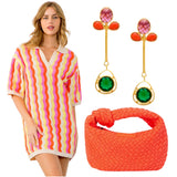 Wavy Knit Devon Dress