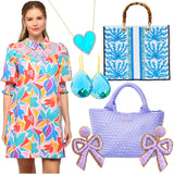 Cotton Smocked Puff Sleeve Reagan Dress