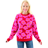 Sherpa Floral Hallie Sweater
