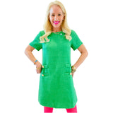 Green Tweed Kury Dress
