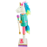 14” Happy Unicorn Nutcracker