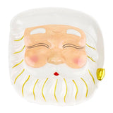 14” Ceramic Santa Platter