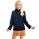 Black Soft Knit Betty Sweater