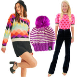 Soft Knit Harlequin Sweater