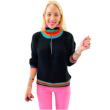 Marriott Rainbow Zip Up Sweater