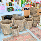 Heavy Duty Normandy Rattan Basket (or Planter)