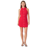 Red Knit Fillipa Dress