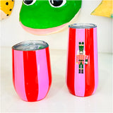 Insulated Cabana Stripe Tumblers