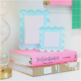 Scalloped Acrylic Magnetic Frames