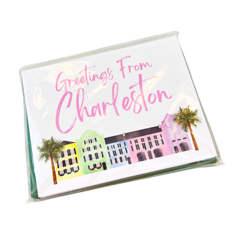 Greetings from Charleston Notecard Set (set of 5)