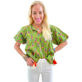 Green Cotton Negril Top