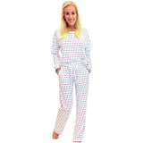 Pima Cotton Santa Hot Cocoa Pajama Pant Set