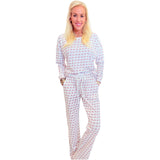 Pima Cotton Santa Hot Cocoa Pajama Pant Set