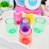 Unbreakable Italian Acrylic Stemless Glasses (sold individually)