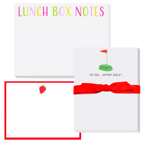 Notepads & Note Card Stationery Set