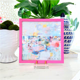 Teil Duncan 12x12 Art Print + Pink Frame (sold separately)