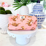 Block Print Cosmetic Bags (3 sizes)