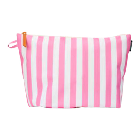 Pink Cabana Stripe Packable Tote & XL Pouch (sold separately)