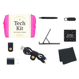 Leather Travel Tech Kit for Electronics