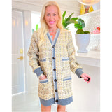 Metallic Boucle Tweed Asha Jacket (or Dress!)