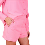 Pink High Waist Elaine Short Set (sold separately)