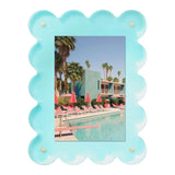 Scalloped Acrylic Magnetic Frames