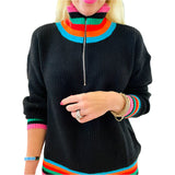 Marriott Rainbow Zip Up Sweater