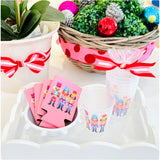 Pink Nutcracker Reusable Cups & Coozies