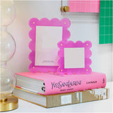 Scalloped Acrylic Magnetic Frames