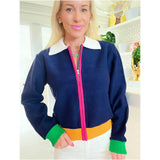 Soft Rainbow Knit Dasha Cardigan Jacket