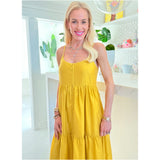 Marigold Tencel Clementine Dress