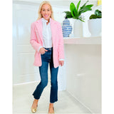 Pink Subtly Fuzzy Phipps Jacket