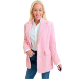 Pink Subtly Fuzzy Phipps Jacket