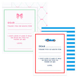 Kids Fill In the Blank Thank You Notecard Sets