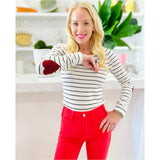 Heart Elbow Patch Amare Top