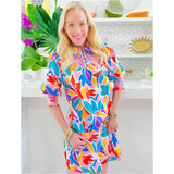 Cotton Smocked Puff Sleeve Reagan Dress