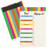 Colored Pencil Set, Grocery Notepad & Strawberry Spiral Notebook