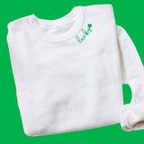 Embroidered 🍀Lucky Sweatshirt