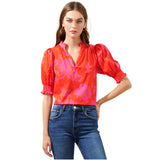 Smocked Puff Sleeve Maylene Top