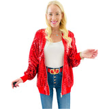 Pink & Red Sparkly Jolly Jacket