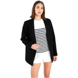 Black Soft TERRY Blake Blazer